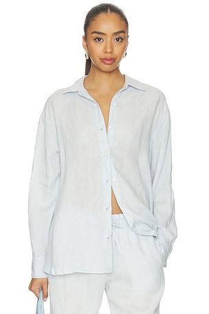 Lightweight Canvas Linen Shirt James Perse
