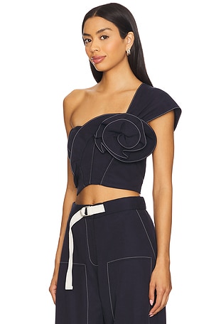 JBQ Blaire Top in Navy