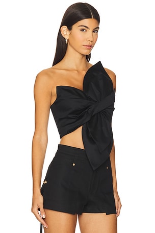 JBQ Orchid Top in Black