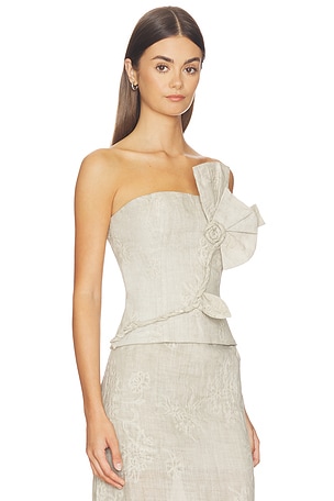 JBQ Florence Top in Neutral