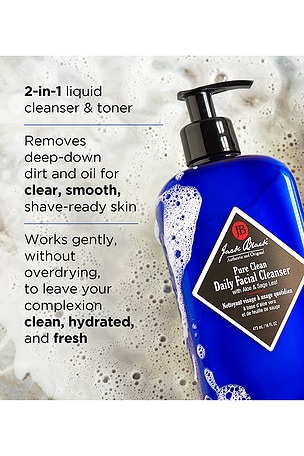 Jack Black Pure Clean Daily Facial Cleanser in Beauty: NA
