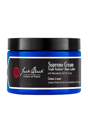 Supreme Cream Triple Cushion Shave Lather Jack Black