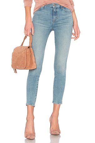 J Brand Alana High Rise Crop Skinny Jean in Surge REVOLVE