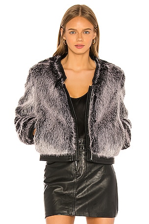 J brand ashbey faux fur jacket hotsell