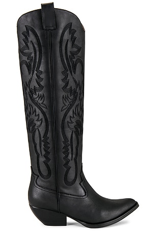 ALOHAS Mount Dallas Boot in Black White REVOLVE