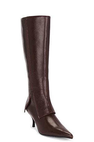 Jeffrey Campbell Cover-Hi Boots in Brown