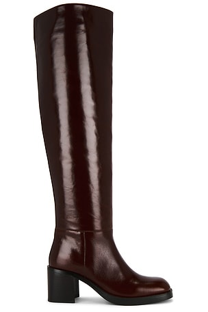 Vinyl Over The Knee Boot Jeffrey Campbell