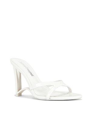 Jeffrey Campbell Absentia Sandal in White