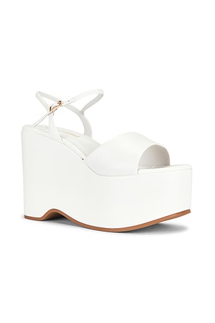 Jeffrey Campbell Funkytown Sandal in White