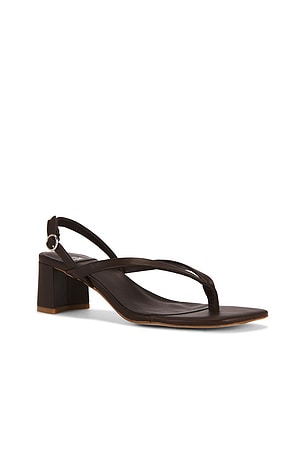 Jeffrey Campbell Kivra Sandal in Chocolate