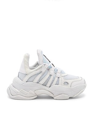 Jeffrey Campbell Wifi Trainer in White Combo REVOLVE