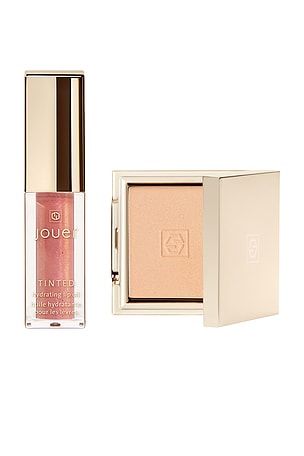 ENSEMBLE DE MAQUILLAGE RADIANT ROSE FACE + LIP SET Jouer Cosmetics