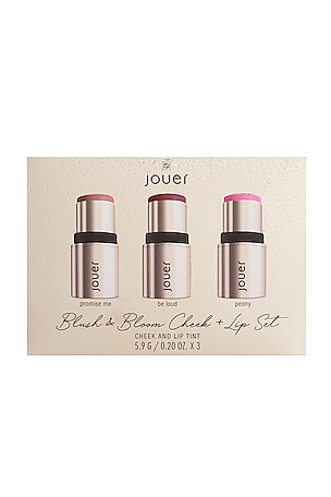 Jouer Cosmetics Blush & Bloom Cheek + Lip Tint Set in Beauty: Multi