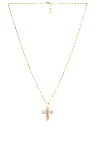 Donatella Cross Necklace Joy Dravecky Jewelry