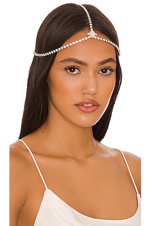 Jennifer Behr Kaede Headband in Crystal | REVOLVE