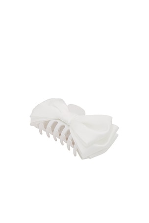 Jennifer Behr Agatha Jaw Clip in Ivory