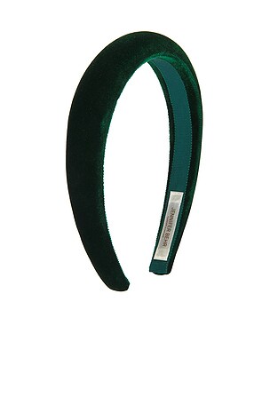Jennifer Behr Tori Headband in Green