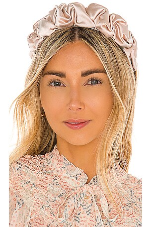 Jennifer Behr Amelia Headband in Almond | REVOLVE display picture 2