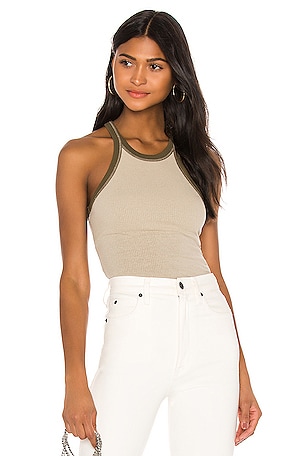 Silk Rib Tank Top JOHN ELLIOTT