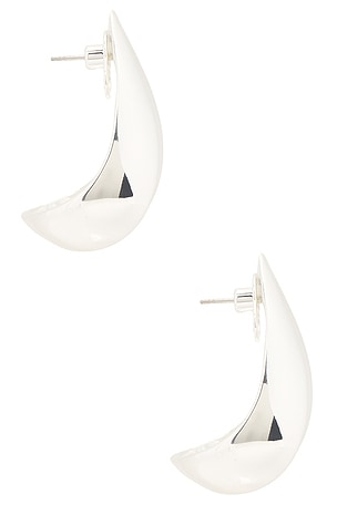 Jenny Bird Margaux Puffs in Metallic Silver