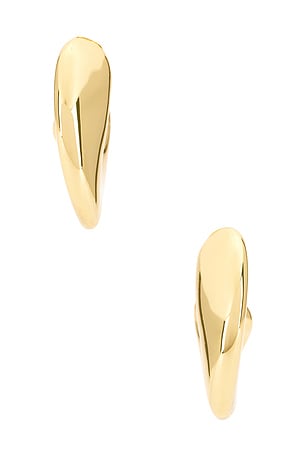 Jenny Bird Gigi Hoops in Metallic Gold