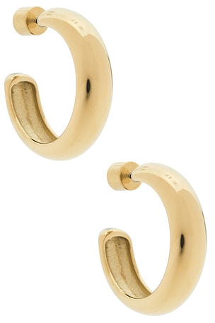 Staple Hoops Medium Earrings Jenny Bird