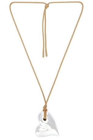 Mega Art Heart On A String Necklace Jenny Bird