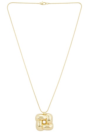 SAUTOIR PENDENTIF WOVEN SQUARE Jenny Bird