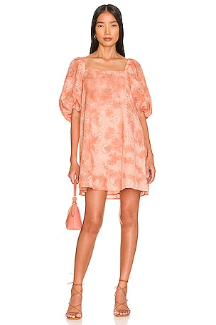 Jen's Pirate Booty Ashbury Mini Dress in Asbury Swirl Apricot | REVOLVE