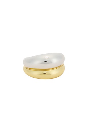 Jennifer Fisher Chavez Ear Cuff in Metallic Gold,Metallic Silver