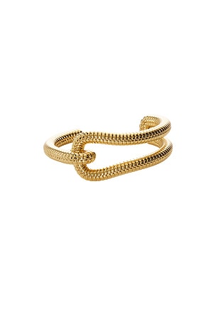 Jennifer fisher brazalete pulsera en color oro metálico