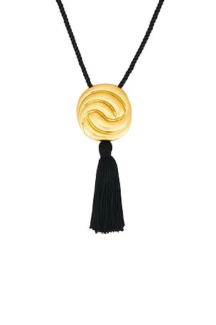 Julietta Hebe Necklace in Black,Gold