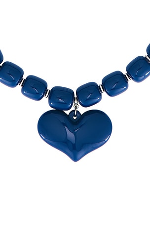 Julietta Amore Pendant Necklace in Blue