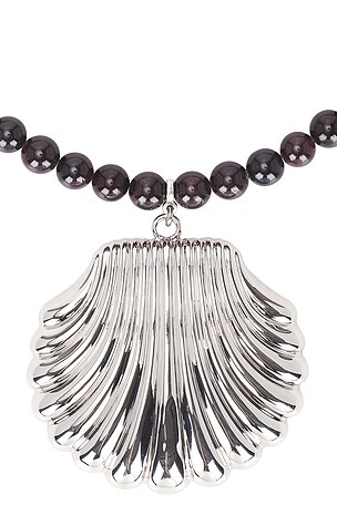 Julietta Holbox Necklace in Metallic Silver