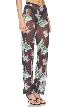 Juliet Johnstone Mesh Pant in Black