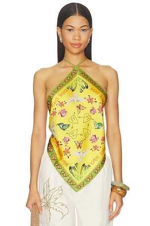 Bandana Halter Top Juliet Johnstone