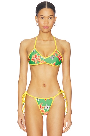 Painted Lady Bikini Top Juliet Johnstone
