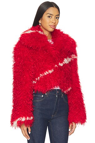 Jakke Spun Jacket in Red