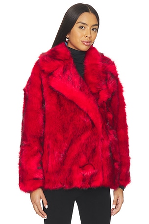 Jakke Rita Coat in Red