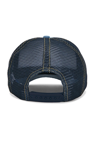 Jungles Fuck All To Do Trucker Cap in Blue