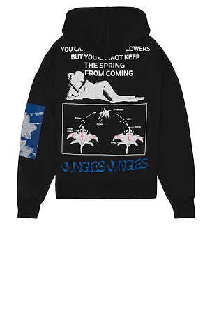 Jungles Plant Sex Hoodie in Black. Size XL/1X. Also