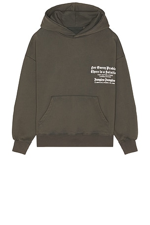 Jungles Solutions Hoodie in Grey. Size XL/1X. Also