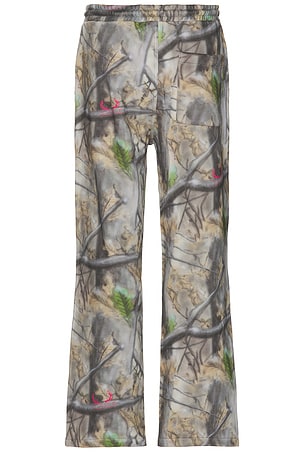 Jungles Real Fake Tree Track Pant in Grey