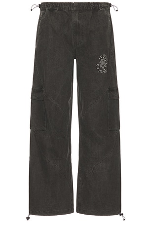 Washed Ripstop Parachute Pant Jungles