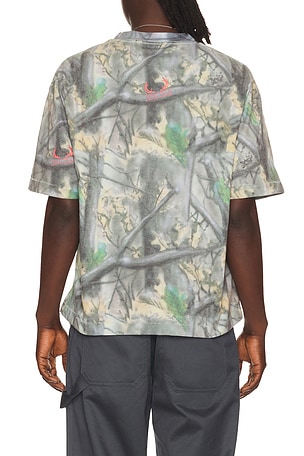 Jungles Id Rather Camo Tee in Brown