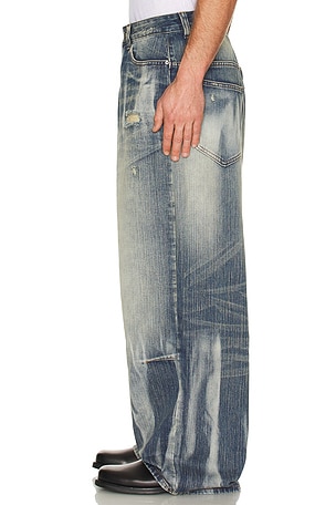 Super Bleached Scuff XL Colossus Jeans Jaded London