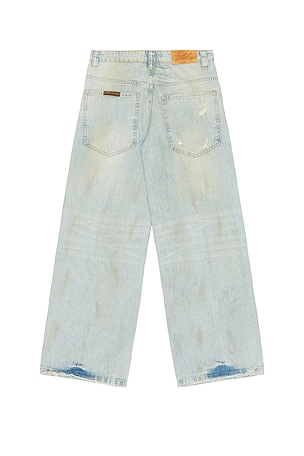 Jaded London Blue Sun Bleached Surf Colossus Jeans in Blue. Size 36. Also