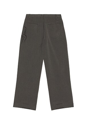Jaded London Gothic Pinstripe Goliath Trousers in Grey. Size 36. Also