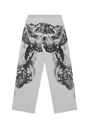 Gothic Printed Joggers Jaded London