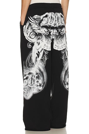 Gothic Printed Joggers Jaded London